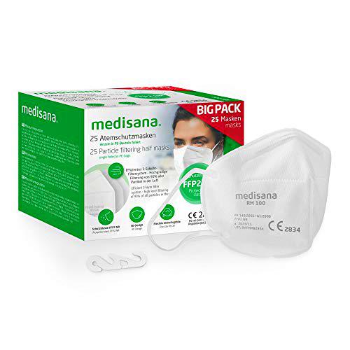 medisana FFP2 Máscara de protección, RM 100, máscara respiratoria