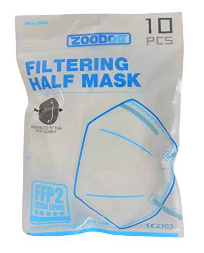 ZooBoo Mascarilla FFP2 NR con 5 capas. Filtración superior al 98%