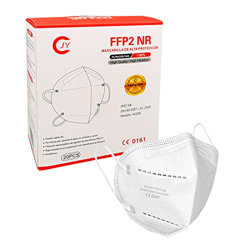 Eurekaled 10 FFP2-Maske Con Ce 2163-zertifiziertem Protección Respiratoria