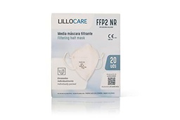 Mascarillas LILLOCARE FFP2 NR - Caja 20 unidades - Fabricado en España