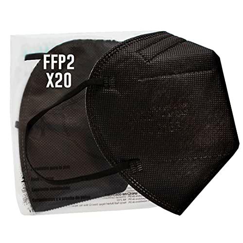 LOOKLOOK Mascarillas FFP2 Adultos , Desechables, 5 Capas