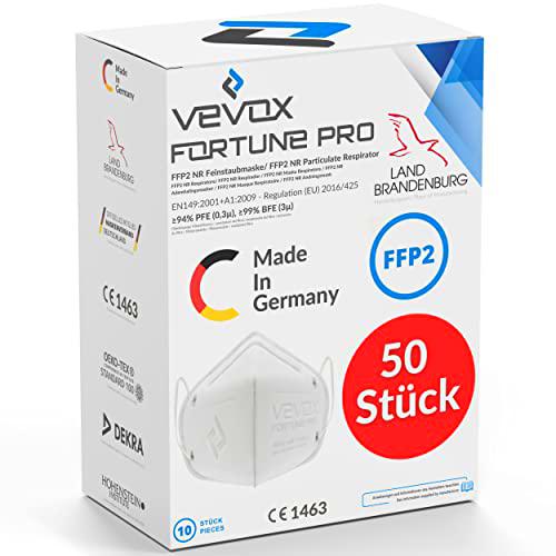 VEVOX -FFP2 (10 pieza, blanco)