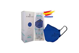 A AIRNATECH Mascarillas FFP2 AVVA Azul Marino pack de 10 unidades