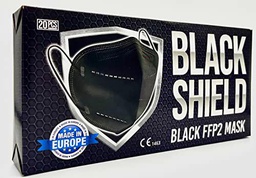 Black Shield - Mascherine FFP2 prodotte nell'Unione Europea