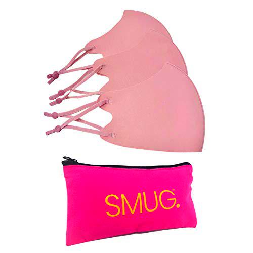 SMUG Cubierta facial ajustable, lavable y reutilizable