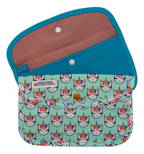 Cussi - MaskCase Pack de 2 Estuches de Tela rectangulares para mascarilla