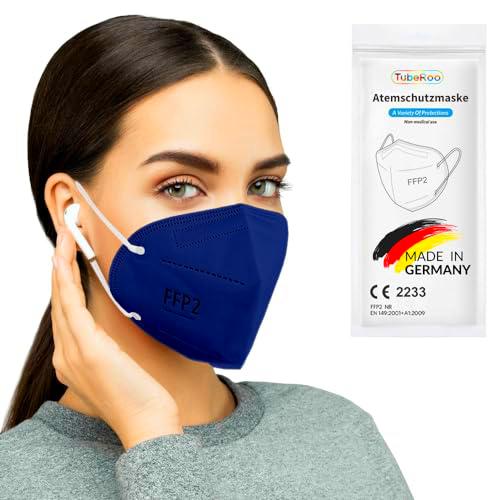 TubeRoo FFP2 - Mascarilla azul oscuro y azul marino