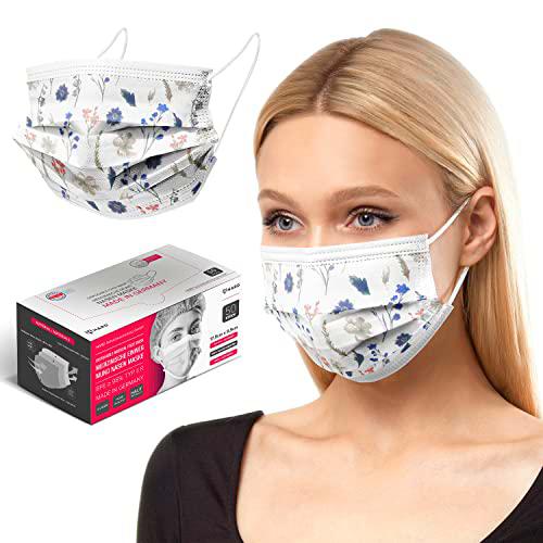 HARD 100x Mascarillas Quirúrgicas | Mascarilla desechable | certificado CE