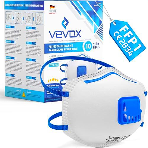 VEVOX® Mascarillas FFP3, FFP2 o FFP1 - En cajas de 5